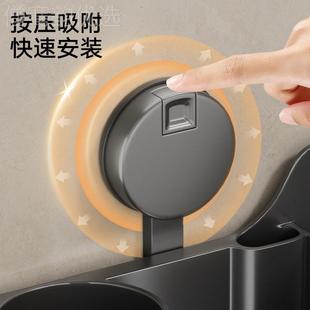 厕所刷2马壁桶卫生间置架专 3032吸盘马物桶刷挂家用无死角204新款