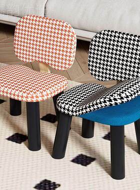 实木靠小背凳椅子发幼儿矮园阅读书板凳儿童凳RRJ子大人沙凳凳矮