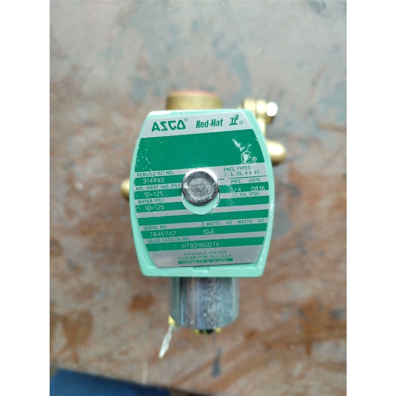 装机未使用 过ASCO 电磁阀 ht8316g074 便