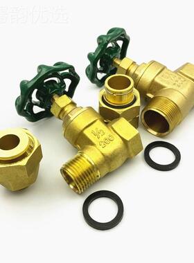 玉环玉阀豪铜阀OSU黄闸铜水表表门前 伸缩闸阀 表前阀厂家