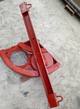 JEH双向镶水孔库转动铜铸铁闸门泄洪管道双式转动阀斜拉扇形铸铁