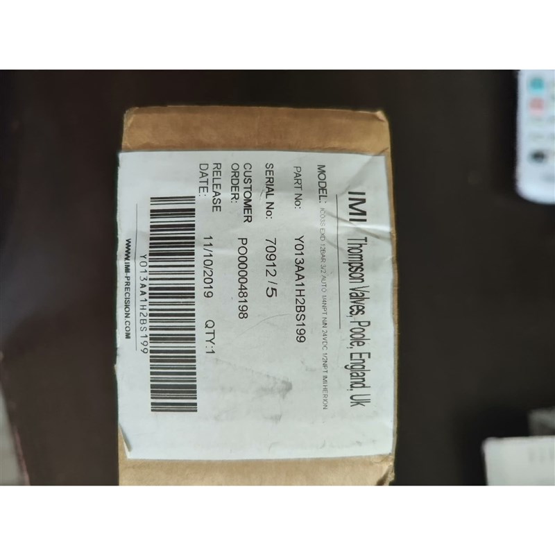 诺冠海隆IMI HERION ICO3S不锈钢电磁阀Y013