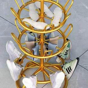 简易功能鞋643架阳台家用拖架鞋旋转鞋架落地多多晾层鞋铁艺收纳