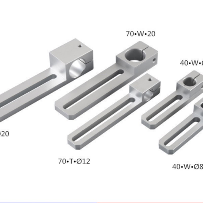 机械手治具连接支架不锈钢管固定夹具支架 金具滑移40/70支架
