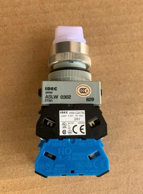 IDEC和泉ASLW32220DG带灯旋钮自锁ASLW 0302 32220DR DY DA
