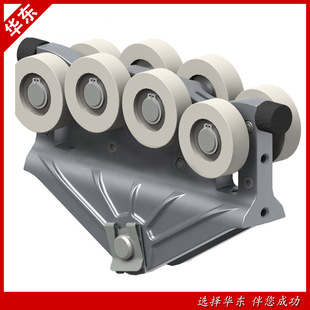 500kg载重滑车柔性起重机铝合金kbk轨道吊挂滑车轨道滑车现货销售