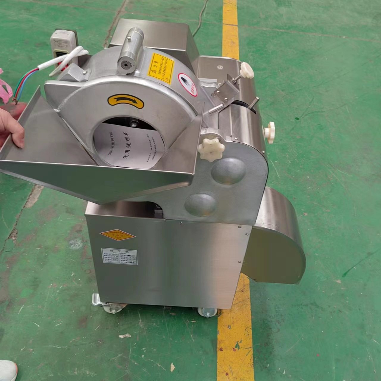 不锈钢高速三维切丁机切冻肉牛羊鸡鸭肉丁冻肉切丁机果蔬切丁机,清洗/食品/商业设备,切菜机,淘宝优惠券,粉丝福利购,淘宝优惠卷