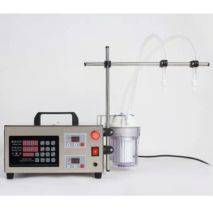 供小型数控液体高精度灌装机 单头定量电动白酒饮料定量灌装机