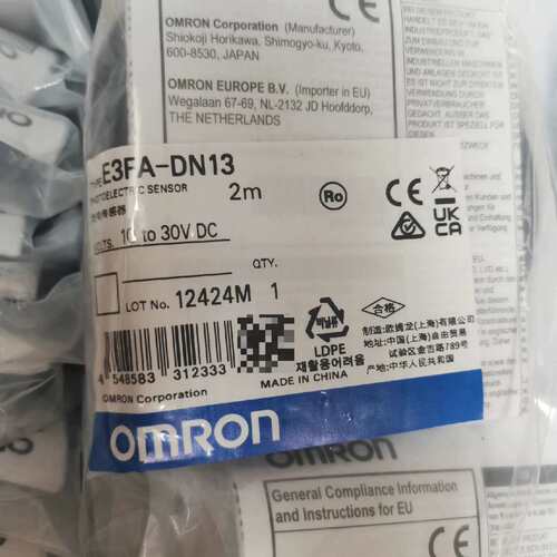 E3FA-DN13光电开关，全新正品，保内，照片实拍，议价