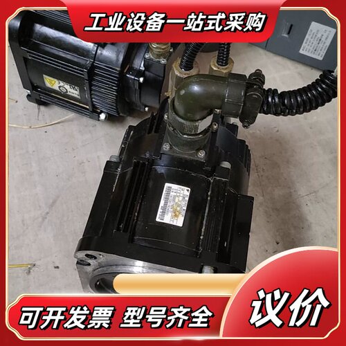 安川SGMGV-13ADC6C电机，成色漂亮1.3KW带抱闸议价