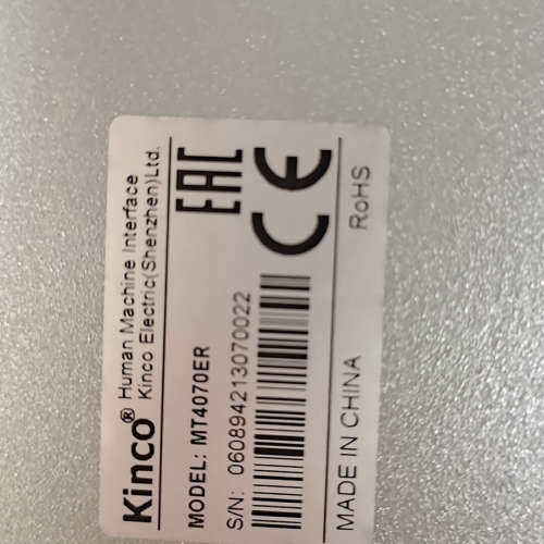 步科ER人机界面，型号MT4070R，正品有3台，议价