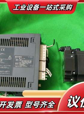 伺服驱动器MR-J3-70A，配HF-KP73伺服电机，议价