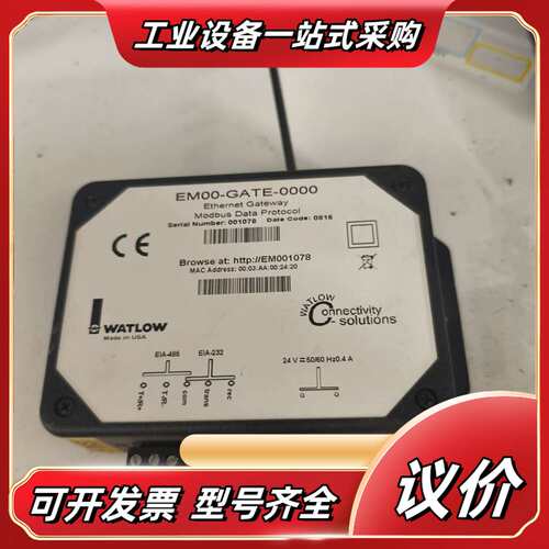 WATLOW瓦特龙EMOO-GATE-OOOO瓦特隆EM00议价