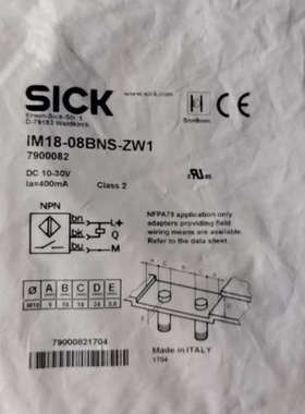 原装SICK接近开关IM18-08BNS-ZW1有7条200议价