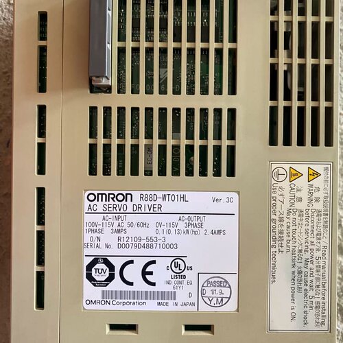AC伺服驱动器R88D-WT01HL，100V交流输入议价