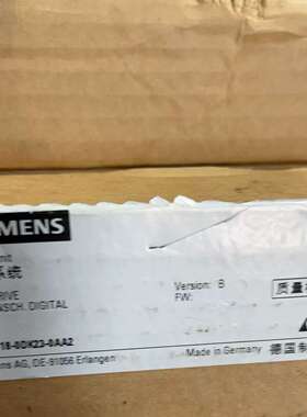 6SN1118-0DK23-0AA2全新仅开封 不是议价