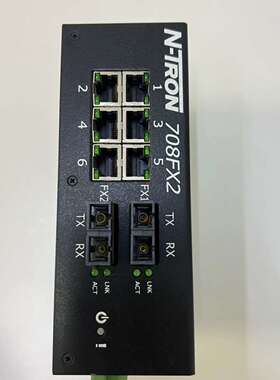 恩创N-TRON工业交换机708FX2-SC，装机未使用，需议价