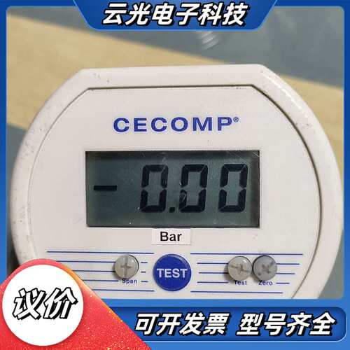 原装CECOMP数显压力表F4L4BARG，量程0-4.议价