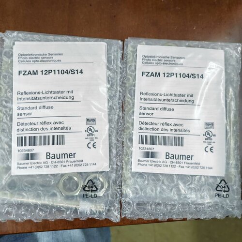 Baumer堡盟 10234807 电感式传感器FZAM 1议价