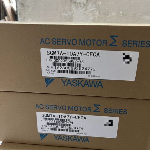 全新安川YASKAWA AC伺服电机Σ系列，型号SGM7J-议价