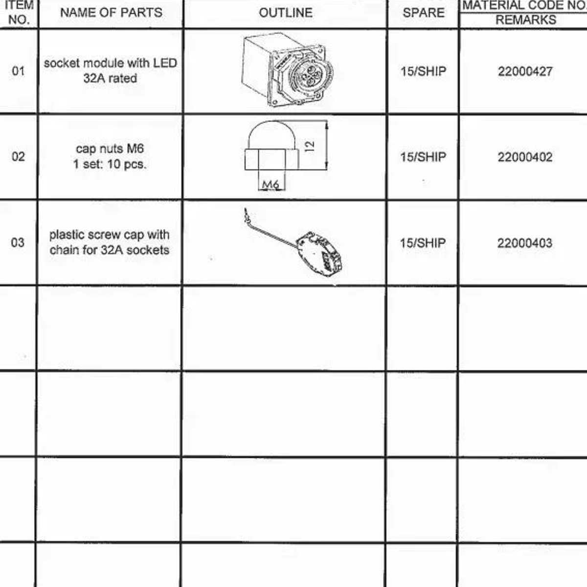 全新WISKA威斯卡冷藏箱插座模块，型号22000427，3议价