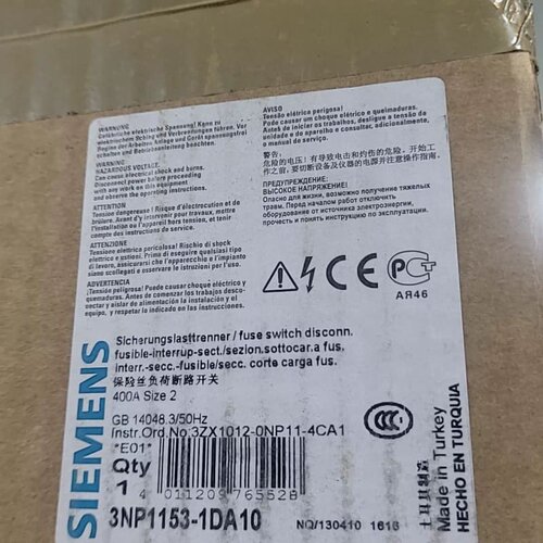断路器 3NP1153-1DA10议价