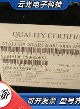 控制器全新原装正品库存STARP2648L600PLNSS3议价
