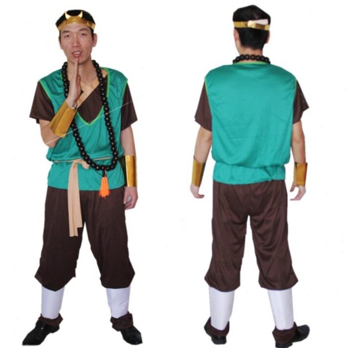 直销万圣节cosplay服装成人西游记服装孙悟空唐僧猪八戒沙僧表演