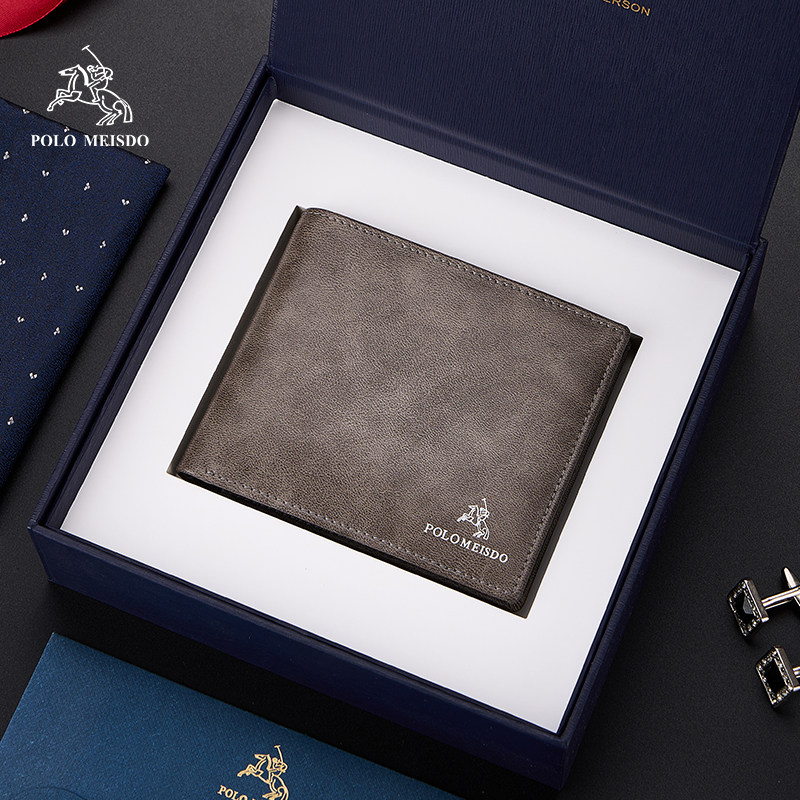 正品保罗男士钱包男款真皮钱夹2025新款高级短款男银包送老公爸爸,箱包皮具/热销女包/男包,钱包,淘宝优惠券,粉丝福利购,淘宝优惠卷