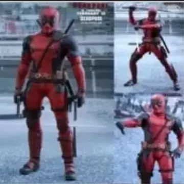 复联 HC 1/6 Deadpool 布衣 死侍 电影模型 可动 可换手办