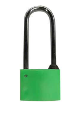 圣一智控SY40mm-60mm 镀锌锁梁塑钢原子锁（计价单位：个）绿色