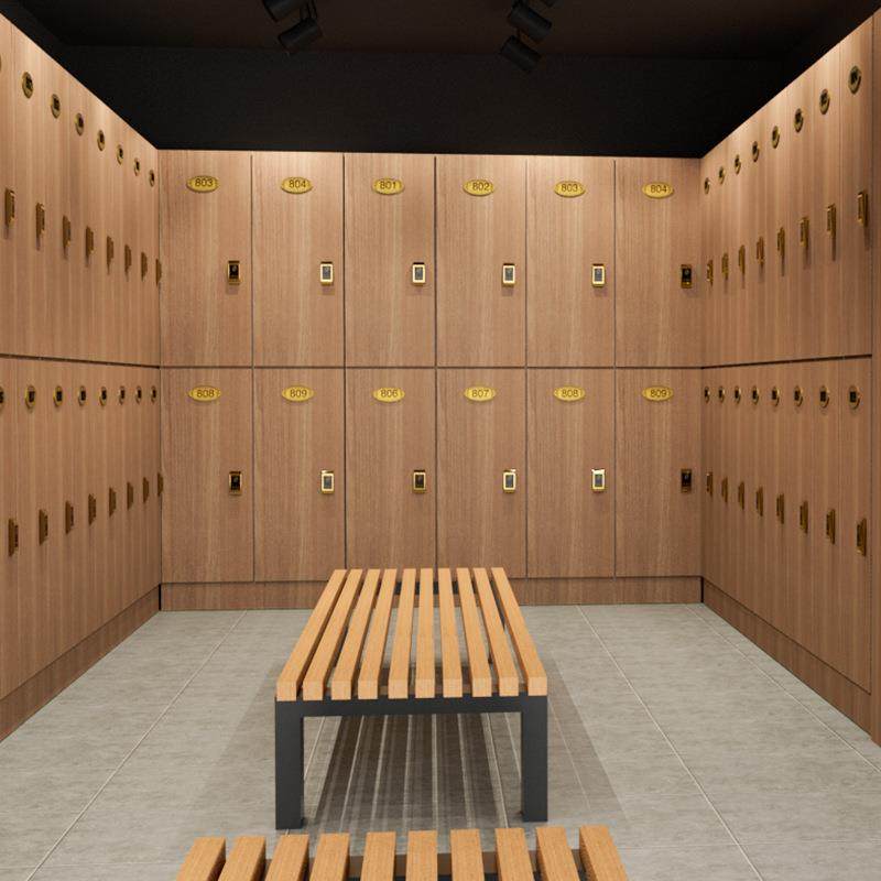 木质更衣柜洗浴中心健身房浴室浴池澡堂游泳馆瑜伽馆智能锁储物柜,商业/办公家具,办公储物柜,淘宝优惠券,粉丝福利购,淘宝优惠卷
