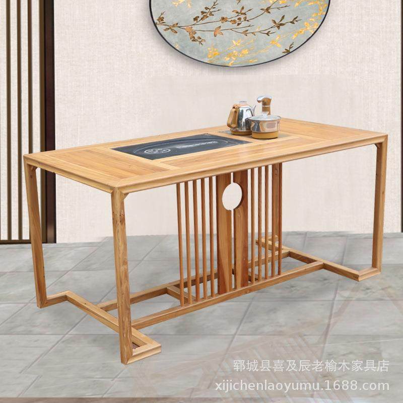 中式老榆木茶桌茶台座椅组合家用实木办公室会客功夫茶几禅意泡茶,住宅家具,餐桌+餐椅,淘宝优惠券,粉丝福利购,淘宝优惠卷