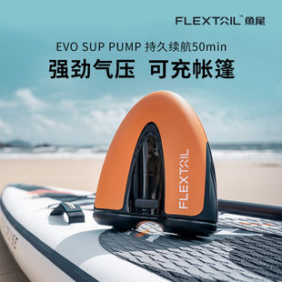 FLEXTAIL鱼尾浆板泵户外充气露营帐篷sup便携电动抽气打气泵高压