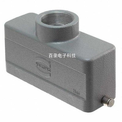 harting重载连接器19300241442 HAN 24B单扣M32顶出线浩亭哈丁壳