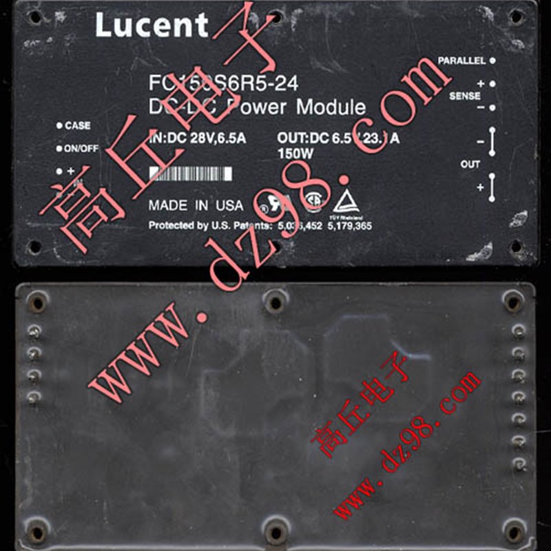 LUCENT FC150S6R5 电源模块 24V转6.5V 23.1A DC-DC DC/DC