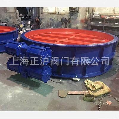 专业制造各种通风蝶阀D641W-2.5Cdn2000气动通风蝶阀法兰式