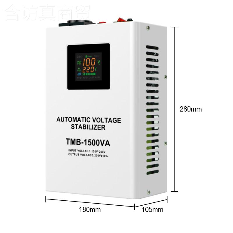 征西壁挂式流/稳压器2VND20全自动家用TMB-2KVA10KVA小型v空调冰 - 实物图