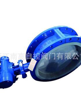 手动衬氟法兰蝶阀 D41F46-16P 耐腐蚀 不锈钢南高供应