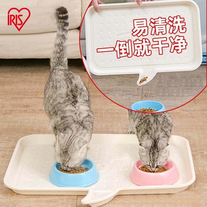 。宠物用碗食盘猫粮托盘猫咪餐垫狗饭碗狗食盘子狗狗爱丽丝