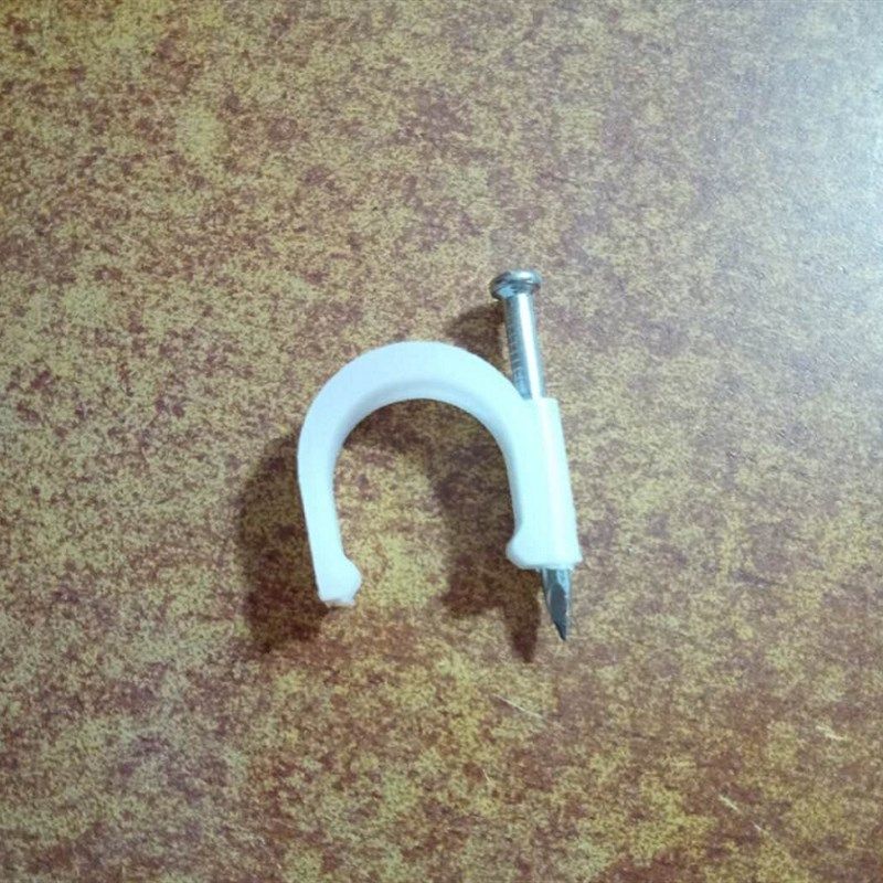 ppr水管管卡固定明装座卡20 25 32u型塑料卡扣管材配件管卡子pvc