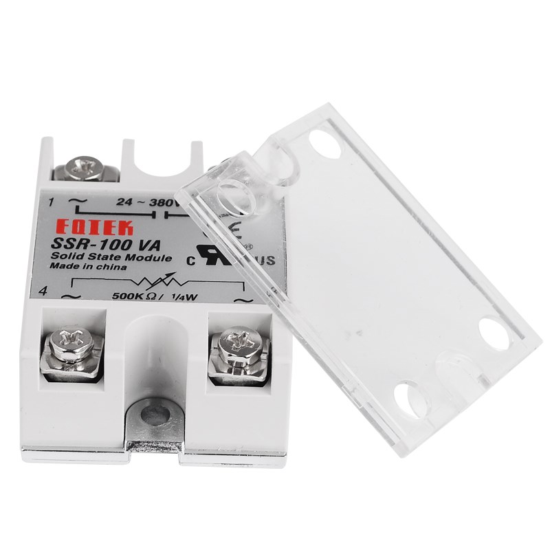 小型单相固态继电器SSR-AA/DA/DD盖子直流交流通用配件单拍不发货