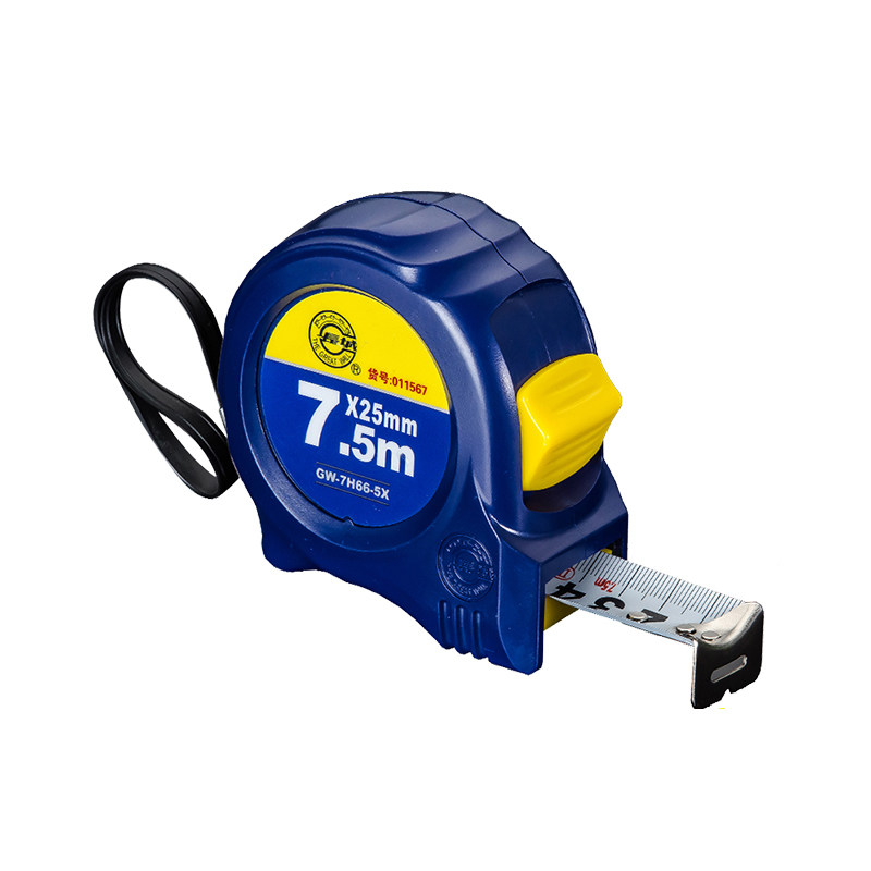 长城精工卷尺3米高精度耐磨防摔不锈钢卷尺5米7.5米10米盒尺正品