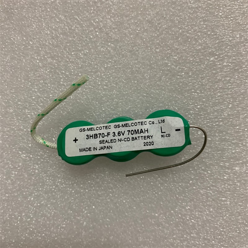 原装VARTA 3HB70-F 3GB70-F 3.6V 70MAH 3/80H NI-MH 充电电池