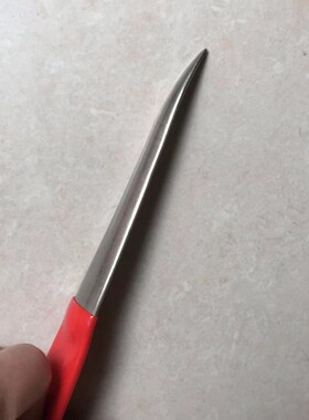 不锈钢撬刀编藤工具编藤帮手片刀辅助 带护套不脱落龙纹撬刀 挑刀