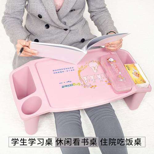#儿童桌饭早教OKE宝懒人床上用塑料学桌餐桌小桌子习桌积木玩具宝