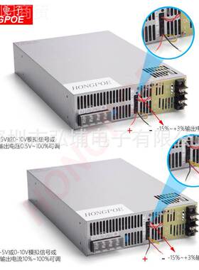 开关电源5W0020QUI0V7.5A 0-5V1模拟信号控制输出0-200V SE5001-2