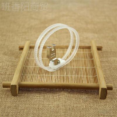 TRF1滚轮TRF1脚双轮压脚 平车压白 色塑料滚压轮压脚 滚筒压脚 皮