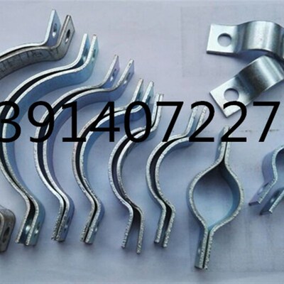 15-150电线杆抱箍,扁铁抱箍广告牌抱箍半圆抱箍 拉线抱箍钢管管箍