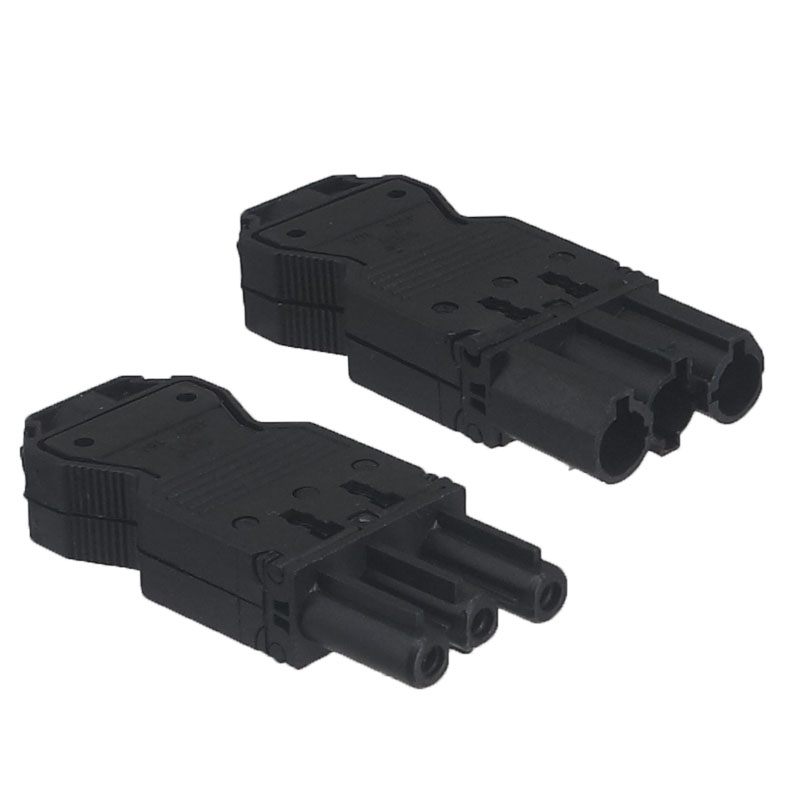 兼容GST18I3公母对插快速接线端子台 照明灯具三进三出电源连接器